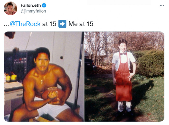 31. The difference is obvious, and he sees it.