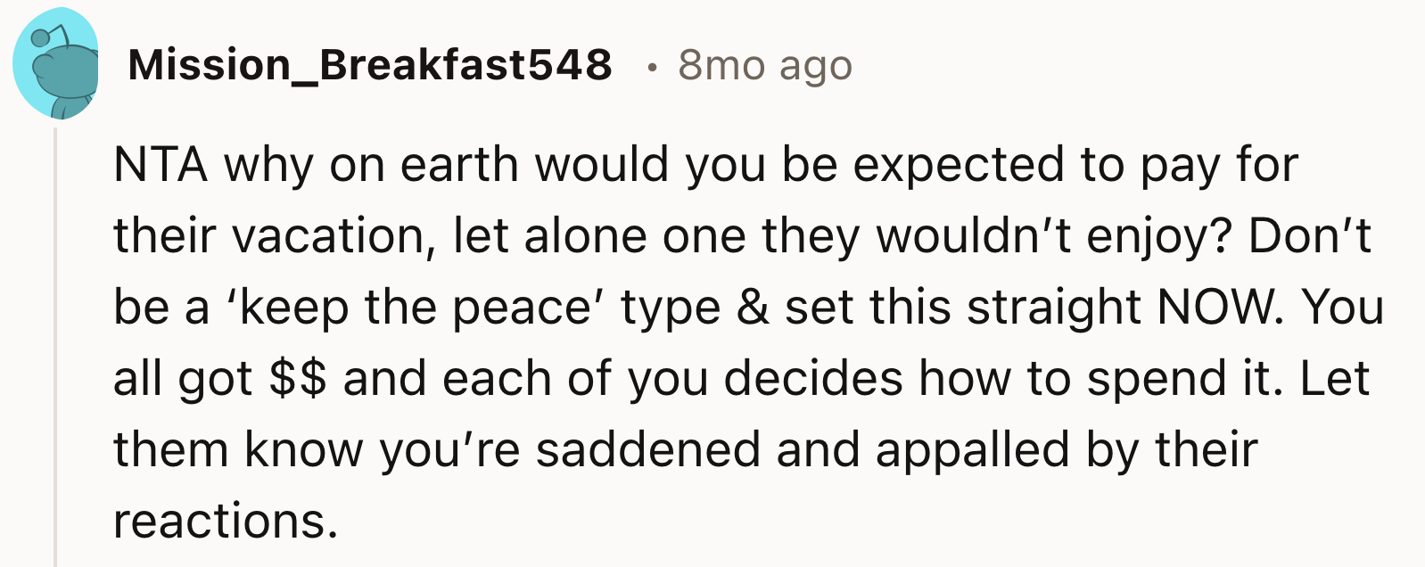 Don't Keep the Peace