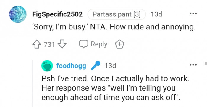 How rude and annoying