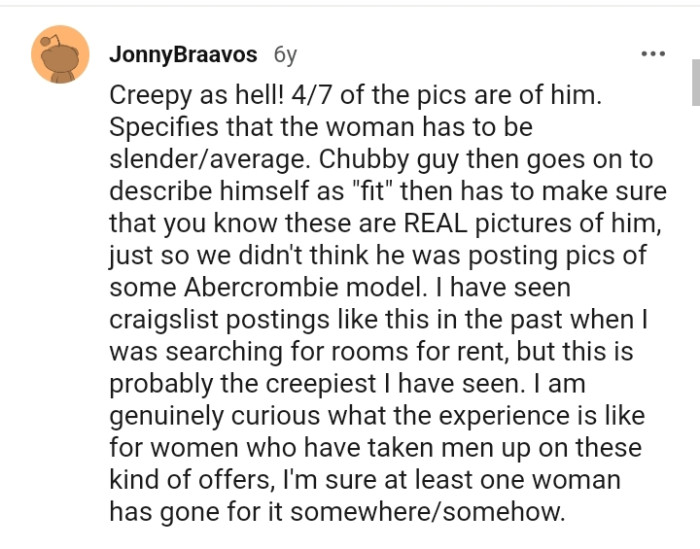 This Redditor Has Seen Postings Like This