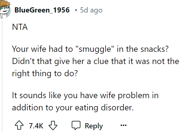 A Redditor said she shouldn't have done that