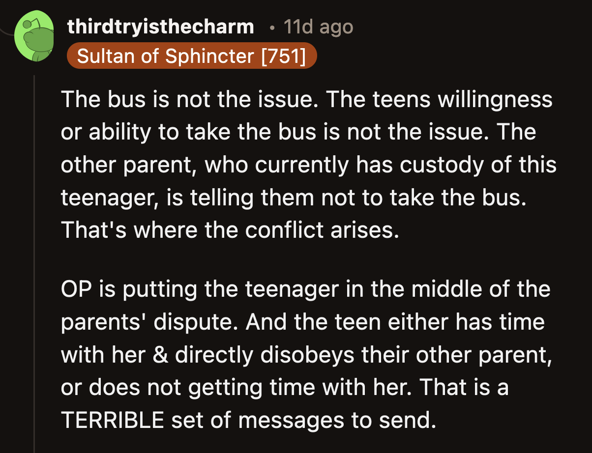 They should be ashamed for using their kid as a pawn in their game.