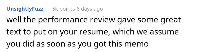 The Performance Review
