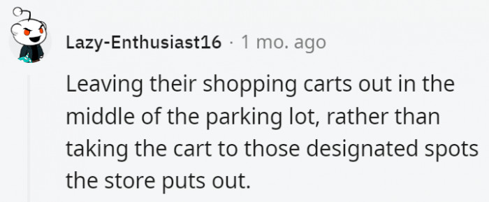 13. We all know that people who do this are the most entitled jerks out there