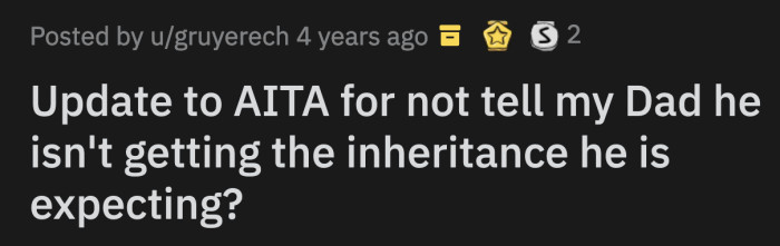 OP posted an update several months later