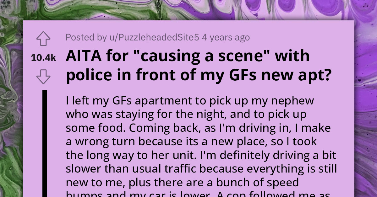 Redditor Upsets Girlfriend By Arguing With Police Officer In Front Of Her Apartment