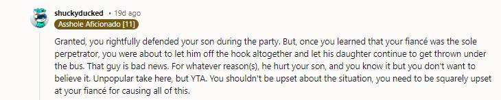 This, if she stays, it'll only get worse. He'll push her son right out of her life. I hope she does the right thing and gets out now.