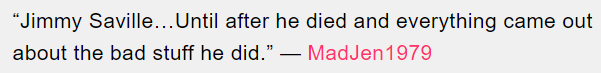 10. Jimmy Saville