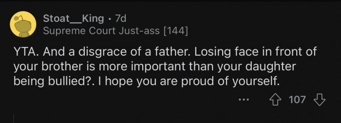 OP has to set his priorities straight.