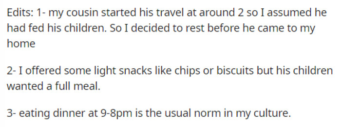 OP also decided to provide a few edits, which helped us understand a bit more about his situation and why things were the way they were.