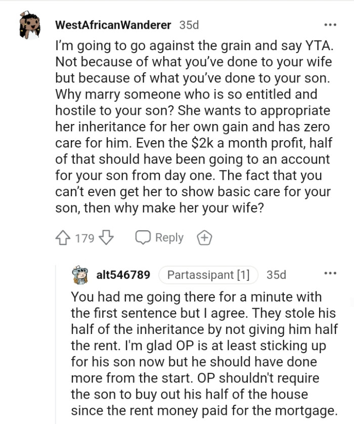 Why marry someone who is so entitled?