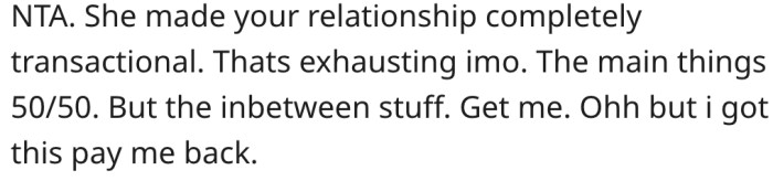 Splitting bills is exhausting.