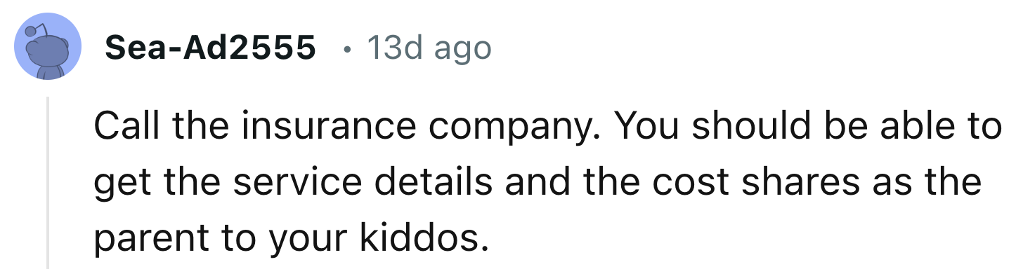 They Should Call The Insurance Company