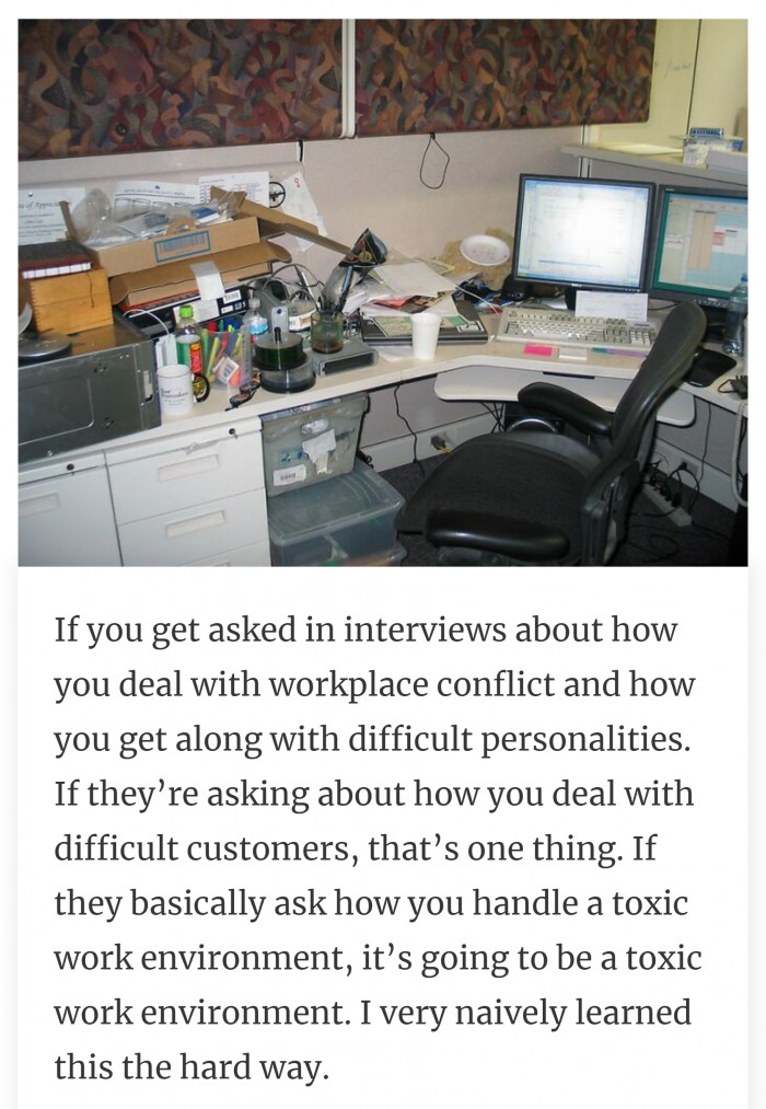 12. A good warning sign.