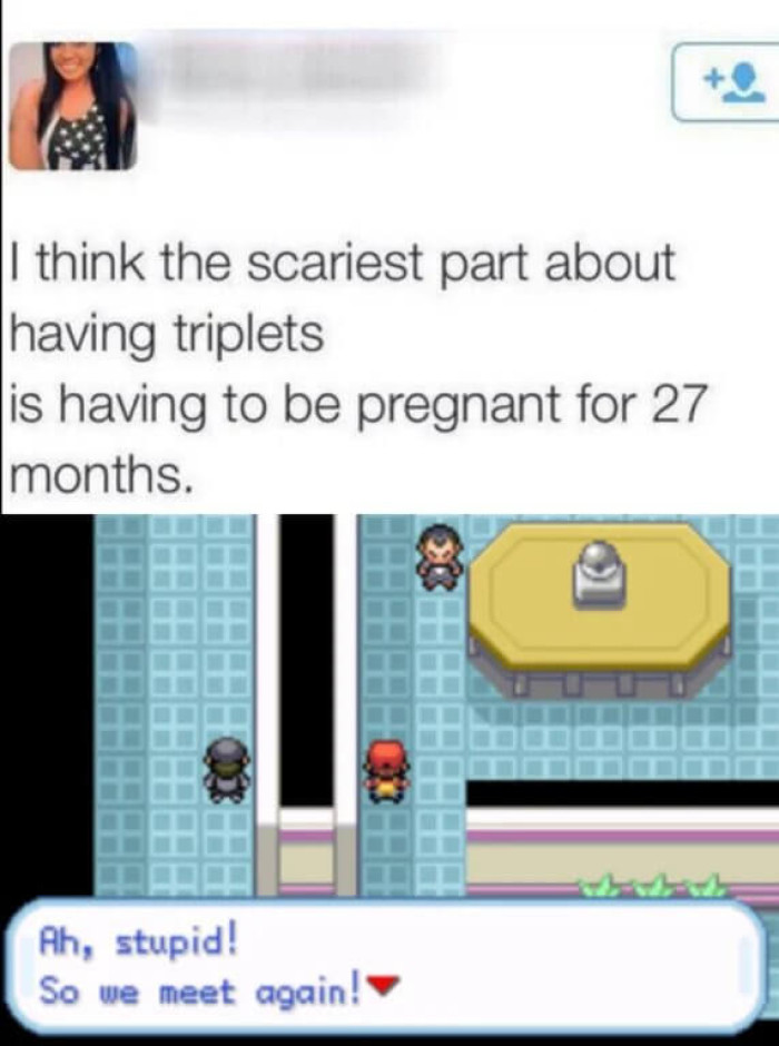 20. A post about triplet pregnancy.