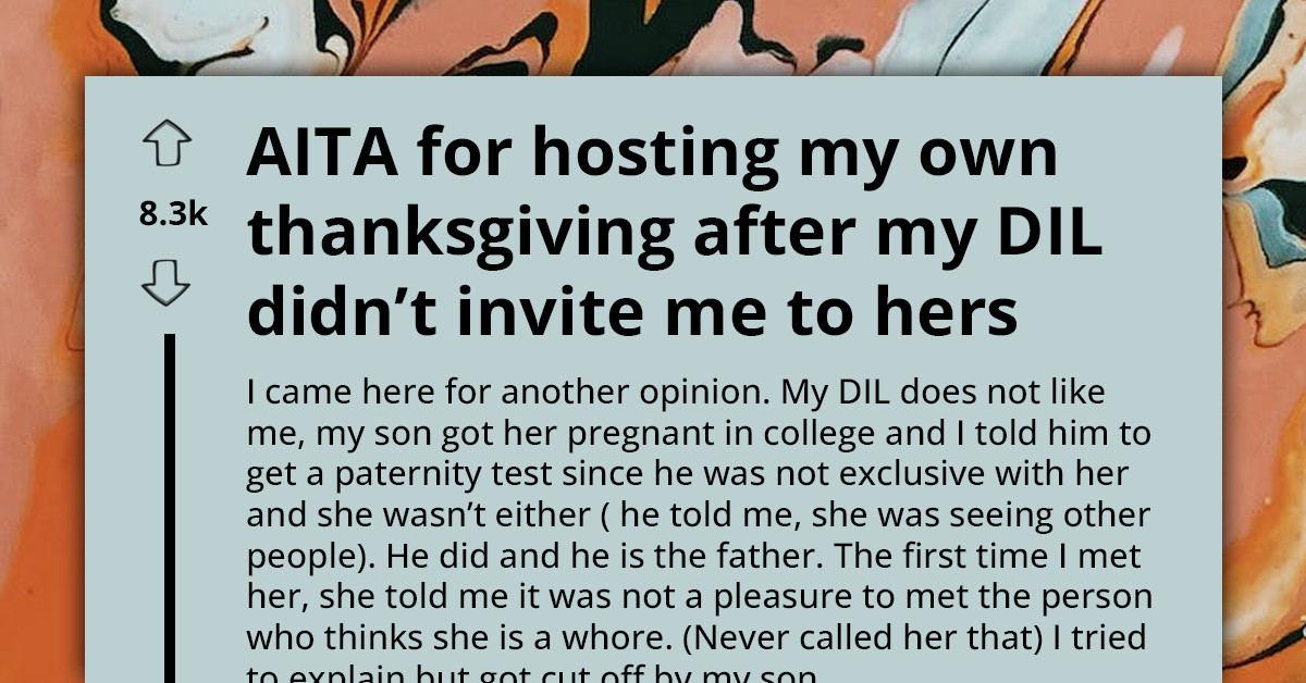 Mom Excluded From Thanksgiving by Her Daughter-in-Law Because of DNA Test; Son Criticizes Her for Planning Her Own