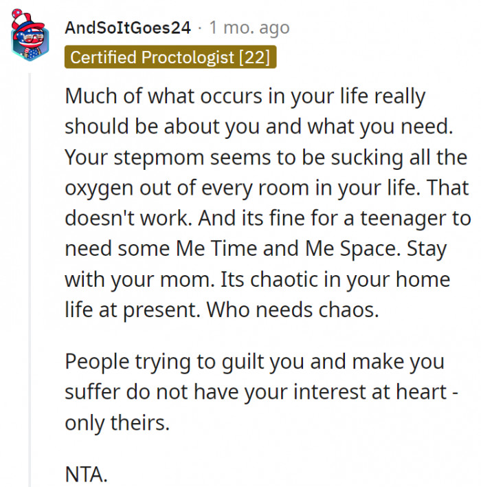 7. People who try to guilt-trip you into doing what they want don't have your best interests at heart