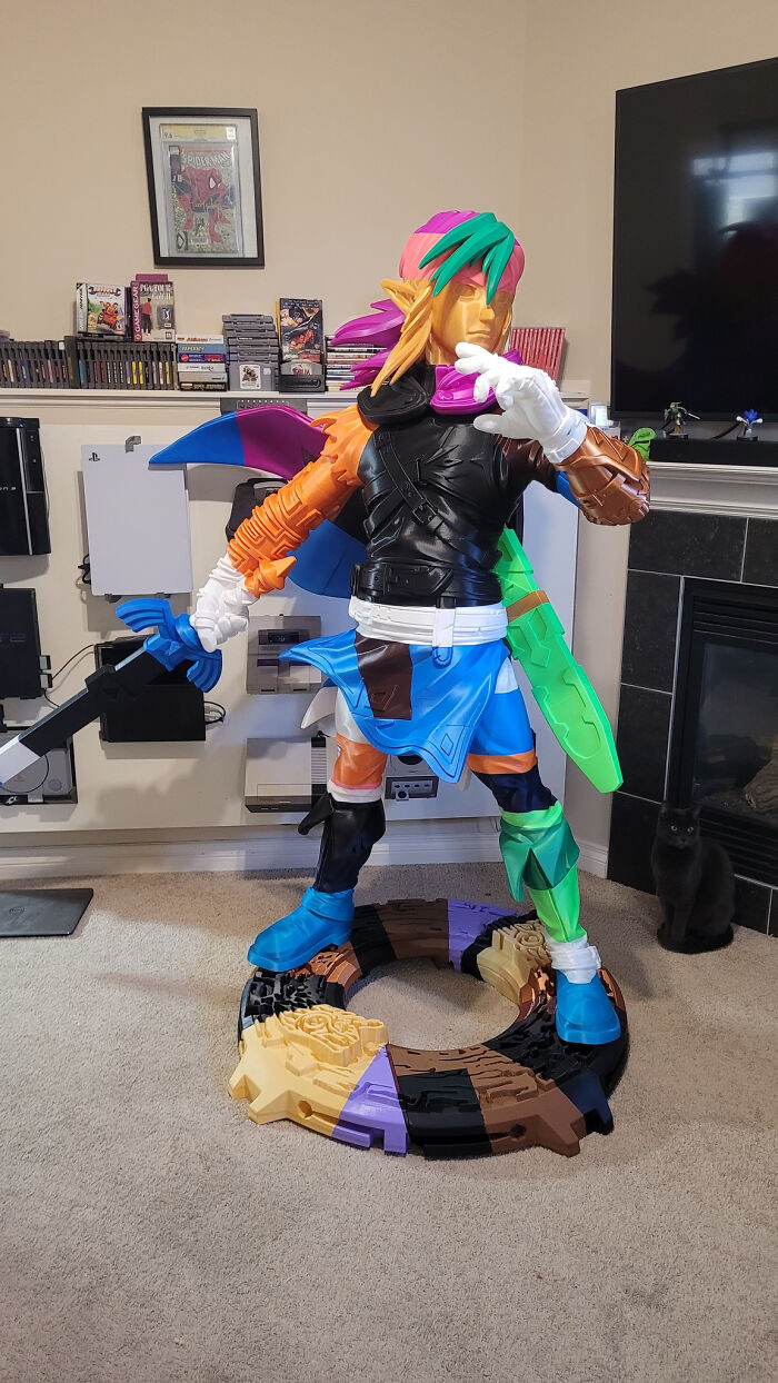 "Life-Sized Statue Of Link"