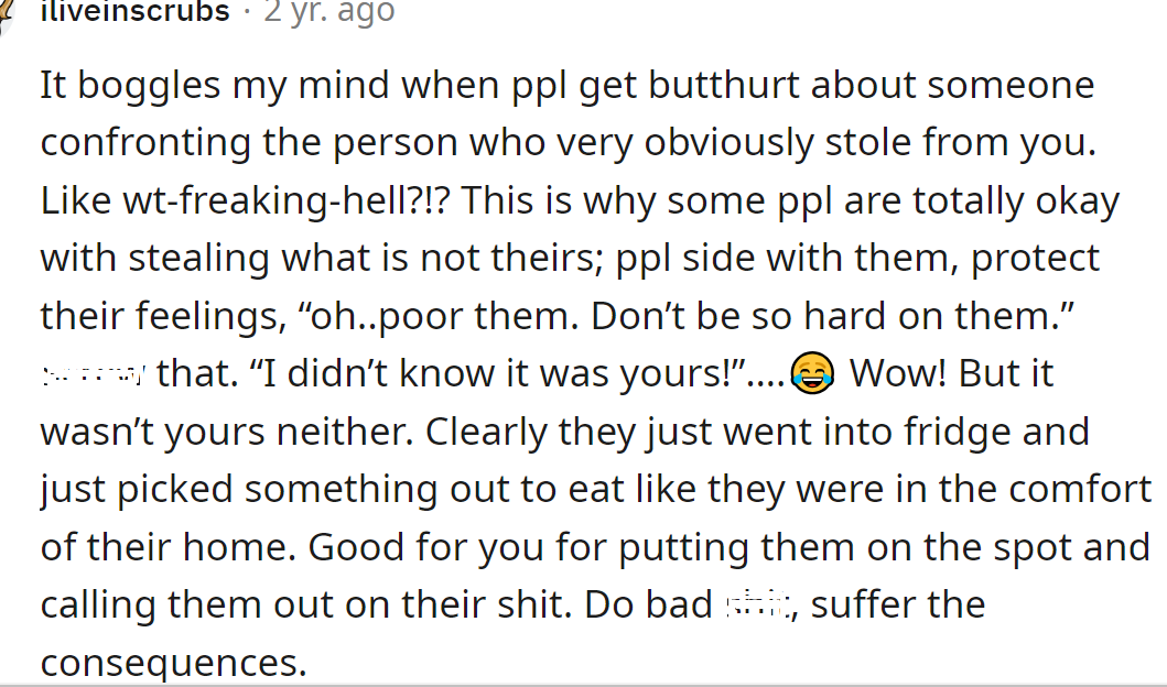 It is a consequence of theft