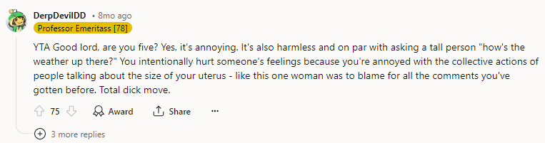 YTA - Total dick move.