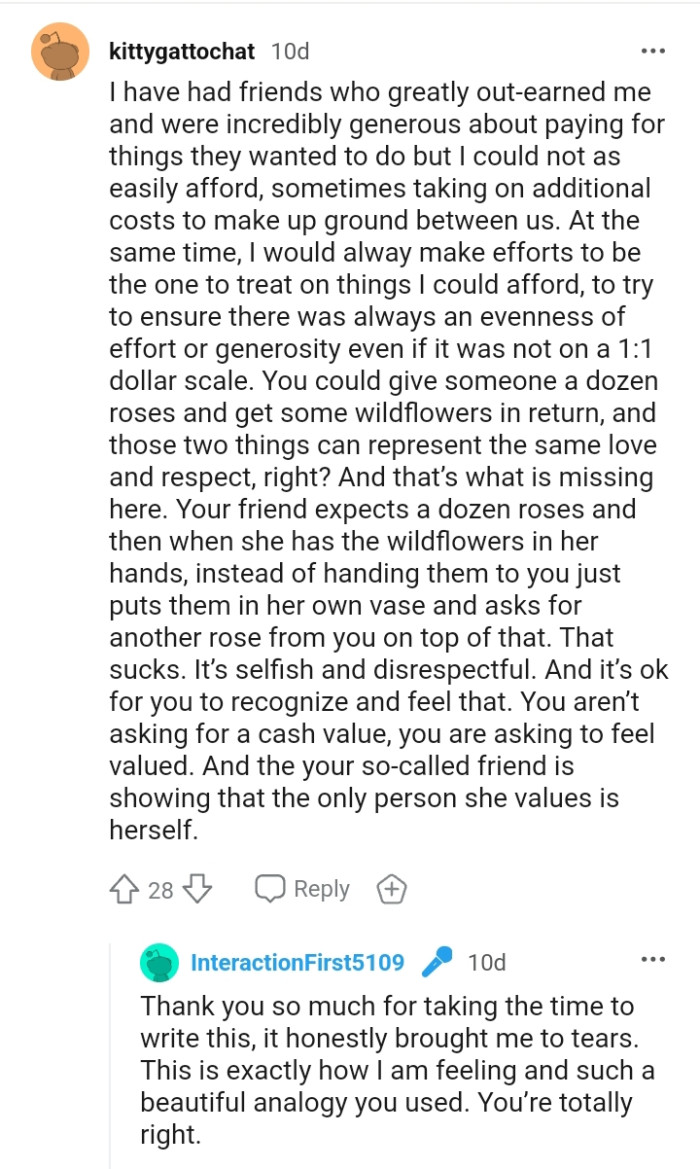 These two can represent the same love and respect