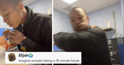 TikToker's Comment Section Blows Up After Sharing How He Takes His 15-Minute Breaks At Walmart