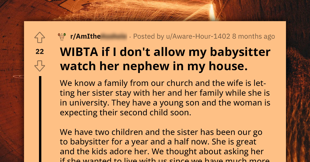 Woman Prefers Babysitter Focus On Her Kids, Hesitant About Babysitter Bringing Nephew When Working