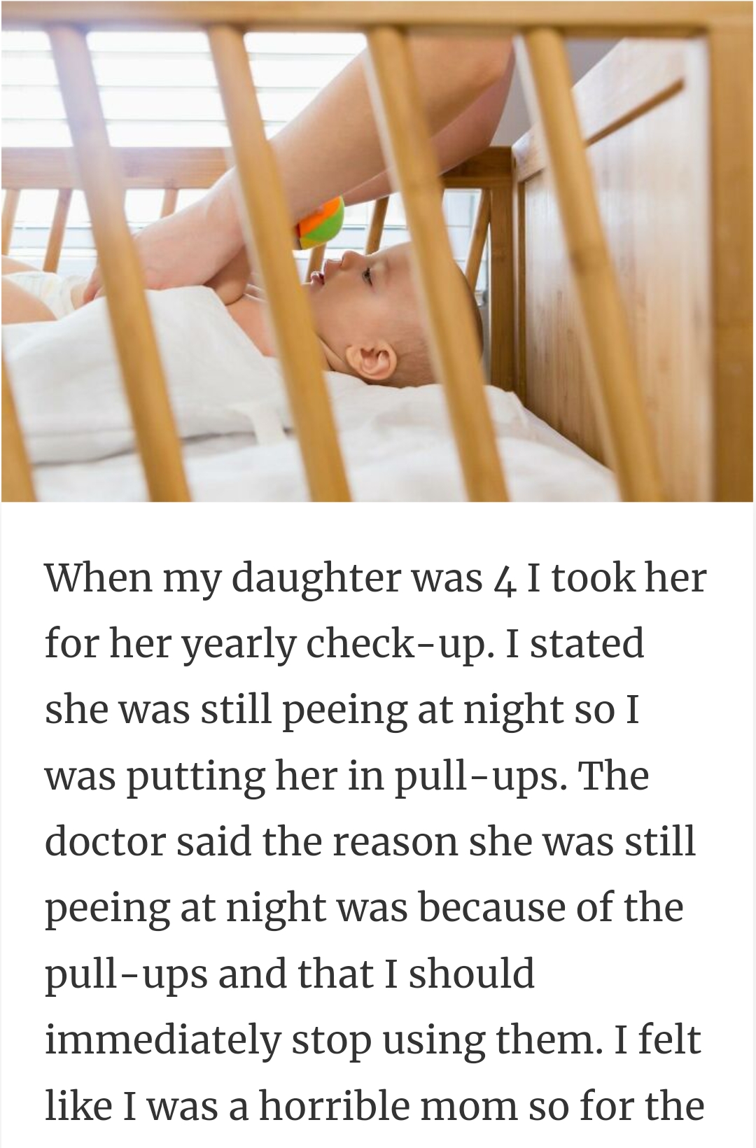 3. Going for a yearly check-up