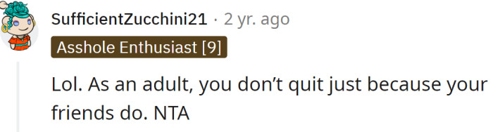 They Are Supposed to Be Adults