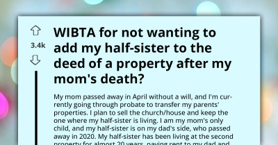 Woman Wants Her Name On House Deed After Youngest Sibling Inherits Everything, And She Was Paying Rent For 20 Years