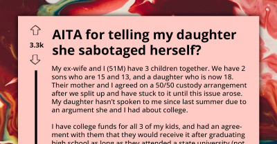 Father Sabotages His Daughter to Miss College Application Deadline Because She Didn't Choose the University He Wanted
