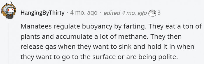 26. The only farts that aren't disgusting to think about