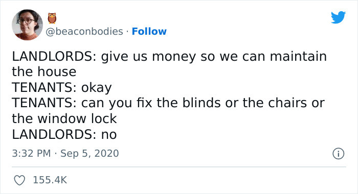 6. You expected something in return for that money?