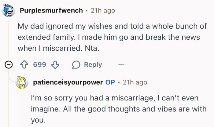 This Redditor experienced something similar with her dad