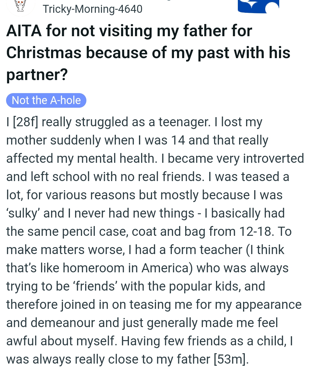 OP Kicks Off Her Story