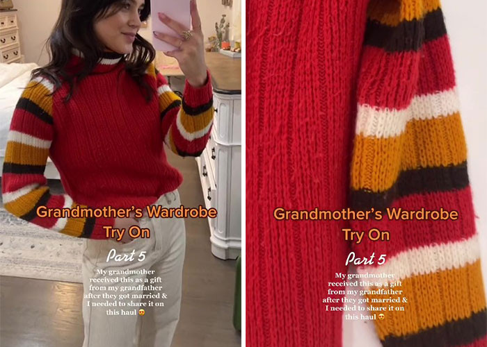 Marie then decided to wash and store all of her clothing and accessories, and she added in some pictures.