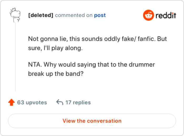 Some people were skeptical about whether this was even a real post.