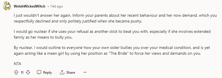 Your Own Sister Bullies You