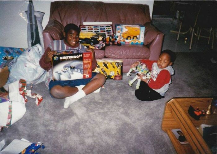 48. A 1997 birthday celebration