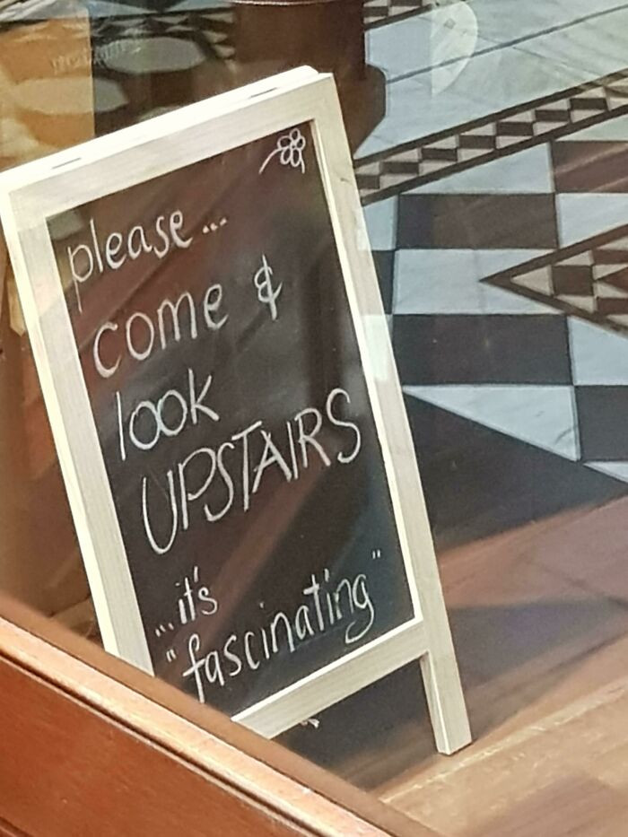 "Found In A Store In My City, Upstairs Seems A Little Suspicious"