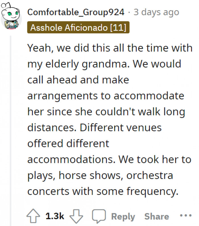 They should have ensured they were well-accommodated in the first place and not bothered any other strangers while at it!