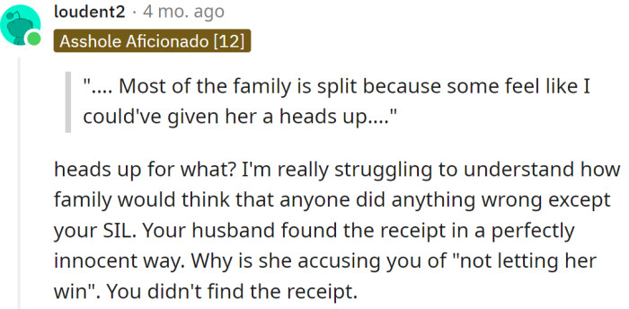 It doesn't make sense