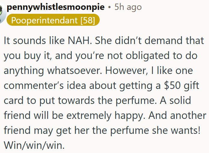 Everyone Wins When Friends Give What They Can and Appreciate the Gesture.