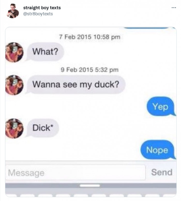 50. Only ducks allowed