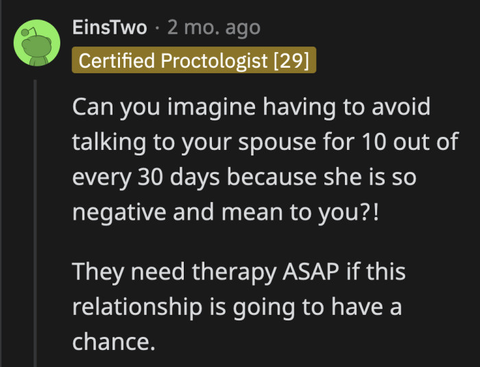 Walking on Eggshells Is OP's Favorite Hobby