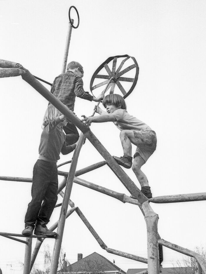 Play Structure, Photographed At Earth Rebirth Day Rally, Berkeley, California, 1970