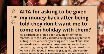 He Paid Almost $300 For A Family Holiday, Then Got Uninvited By His Girlfriend’s Parents - One Redditor’s Travel Disaster