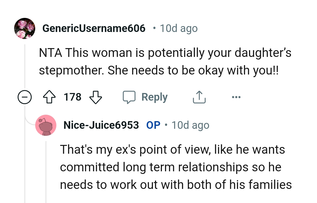 He wants a committed long-term relationship