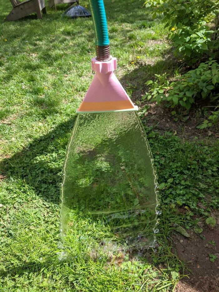 "Made A Garden Hose Attachment For My Vegetable Garden!"