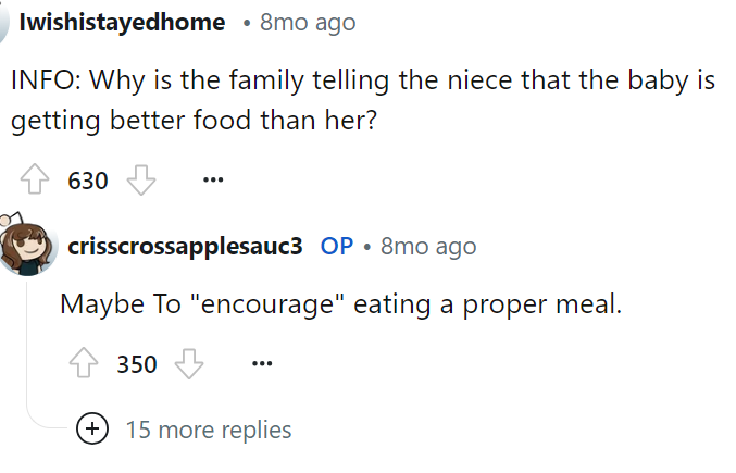 This could be a good idea, but clearly, it backfired on them anyway, and now the child is out of line.